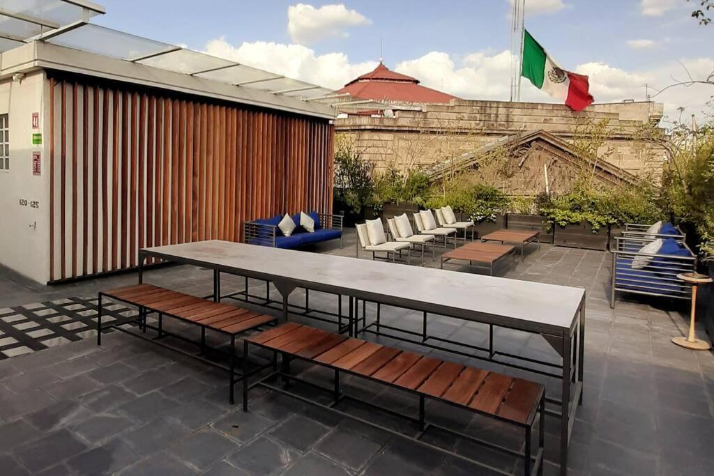 122 Loft Confort Centro Historico Cdmx Mexico Extérieur photo
